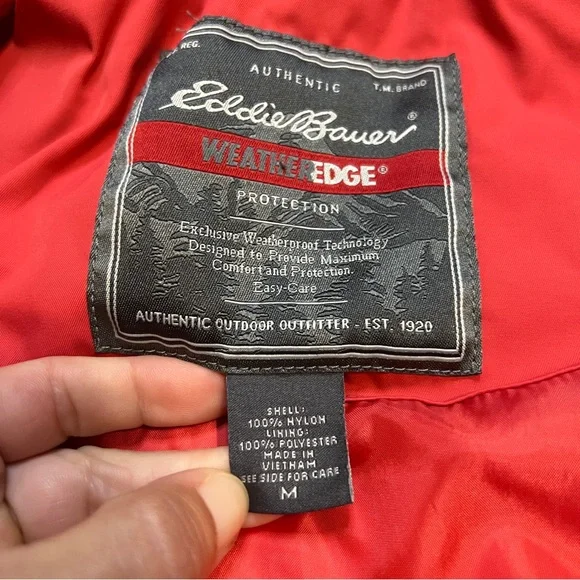 Women’s Eddie Bauer WeatherEdge Rain Jacket Size Medium - Picture 4 of 8